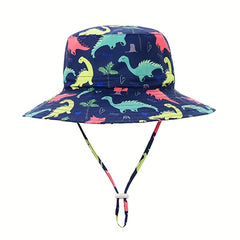 Dino Fisherman's Hat Sun Protection Bucket Hat