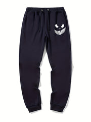 Men's Graphic Drawstring Joggers Casual Sweatpants