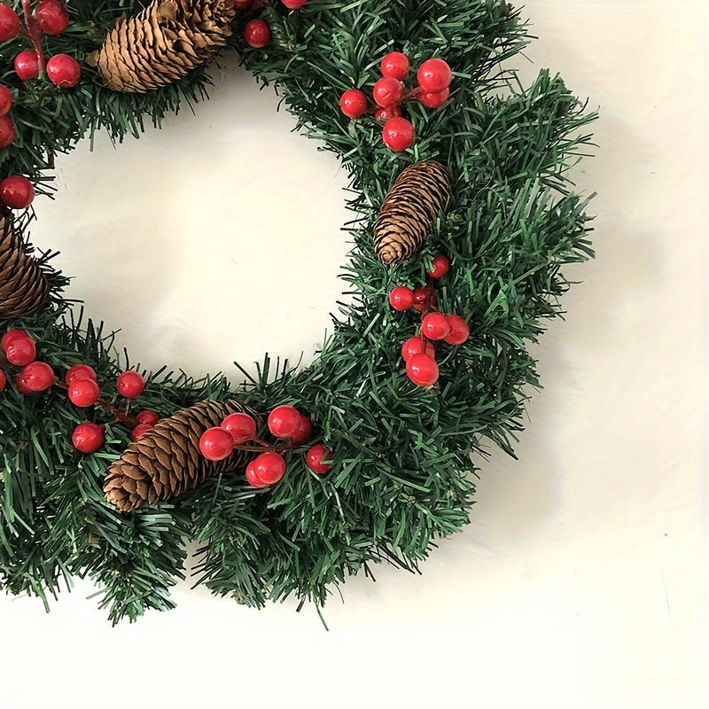 Pine Cone Red Fruit Garland Christmas Hanging Decorations