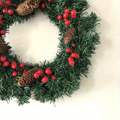 Pine Cone Red Fruit Garland Christmas Hanging Decorations