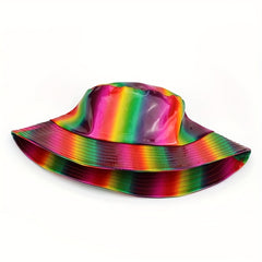 Y2K Laser Personality Fisherman Hat Summer UV Protection Sun Hat