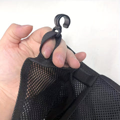 Under Table Hanging Mesh Pouch Organizer Camping Equipment