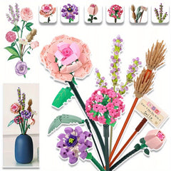 DIY Flower Bouquet Kit 547pcs for Birthday