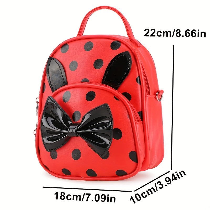 Children's Bowknot Backpack Shoulder Bag