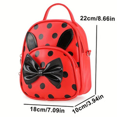 Children's Bowknot Backpack Shoulder Bag