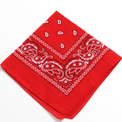 Fruit Print Deformation Bug Flower Square Scarf