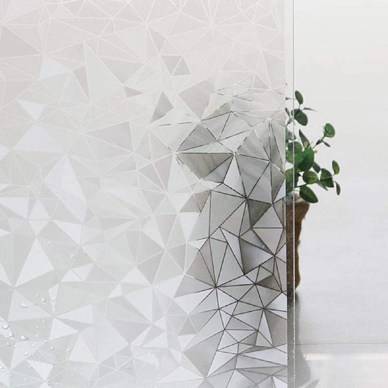 Privacy Window Stickers 3D Static Cling Films for Home Decor