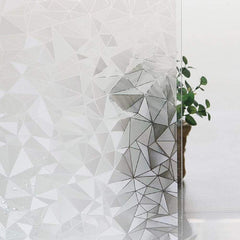 Privacy Window Stickers 3D Static Cling Films for Home Decor