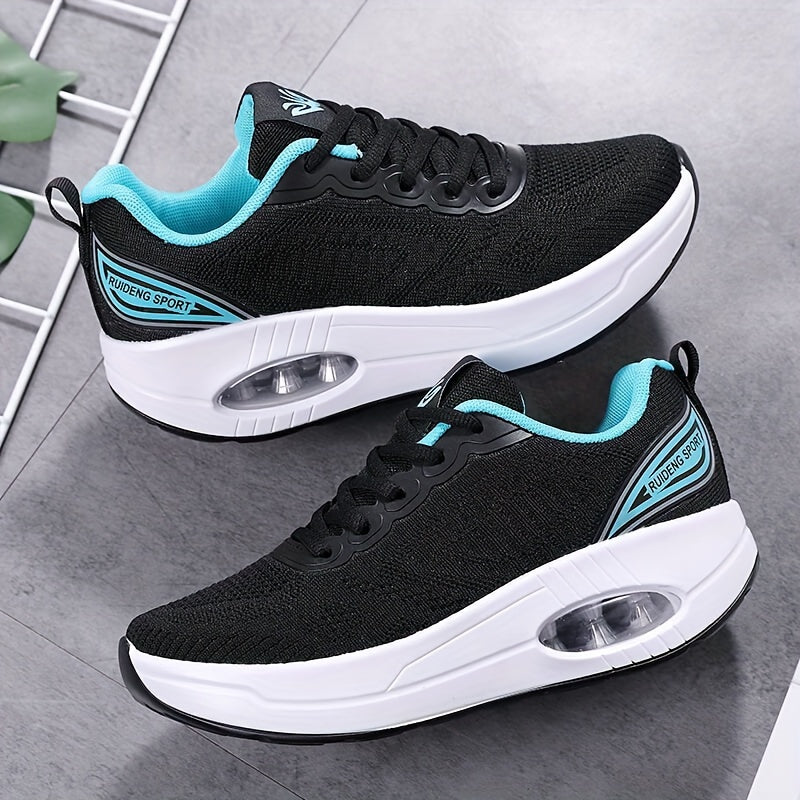 Women's Air Cushion Walking Shoes Thick Sole Non Slip Sneakers