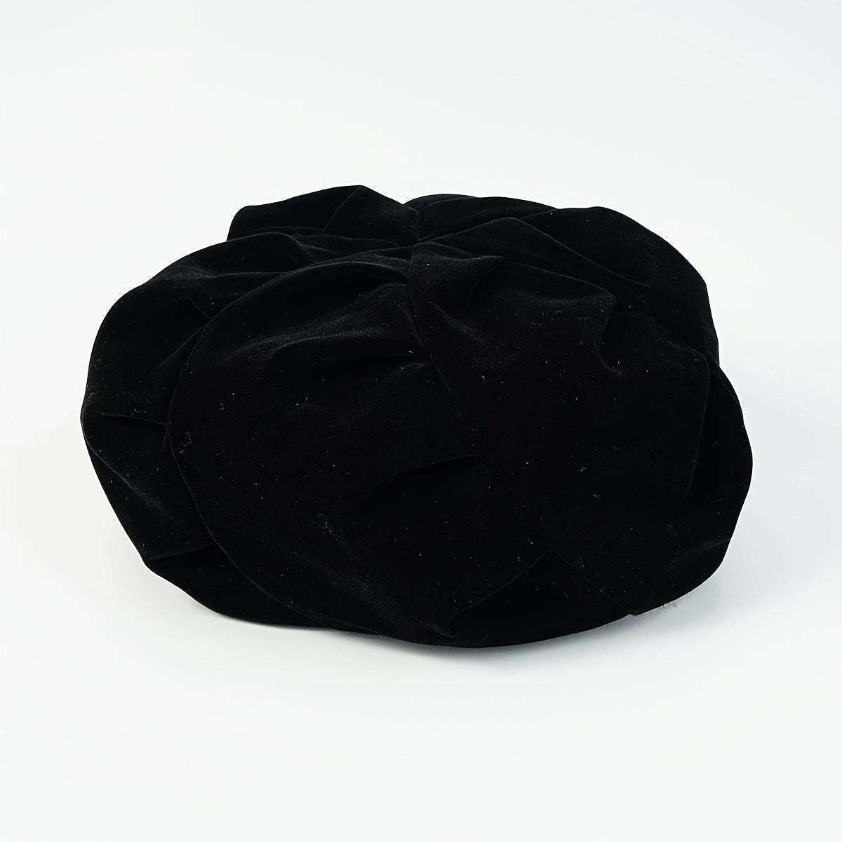 Velvet Beret Vintage Octagonal Pumpkin Painter Hat Autumn Winter