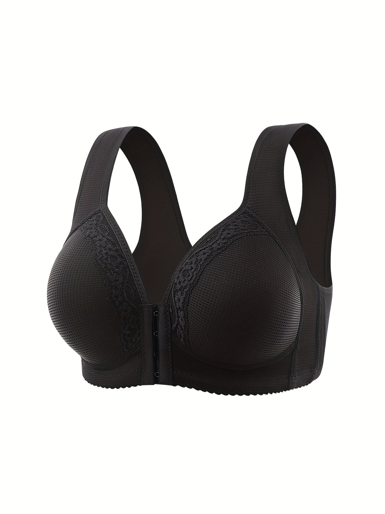 Front Buckle Wireless Bra Comfy & Breathable Full Coverage Bra