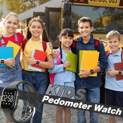 Kids Fitness Tracker Watch with Pedometer Step Counter Distance Calories Burned