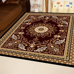 Vintage Boho Kitchen Rug European Style Palace Classical American Rural Land Bla