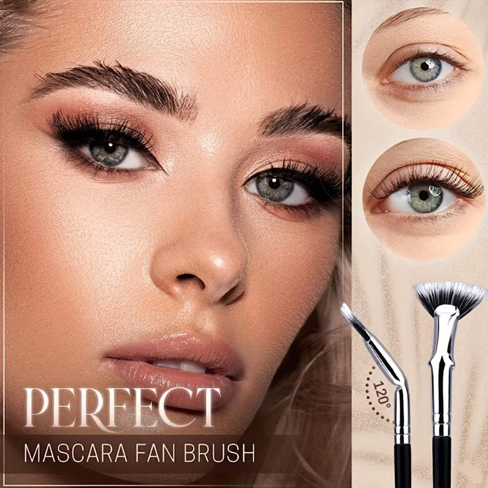 Fan Mascara Brushes Eyelash Eyebrow Makeup Tools