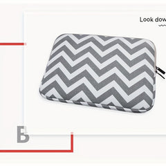 Wavy Print 35 56 Cmnotebook Liner Pack Grey