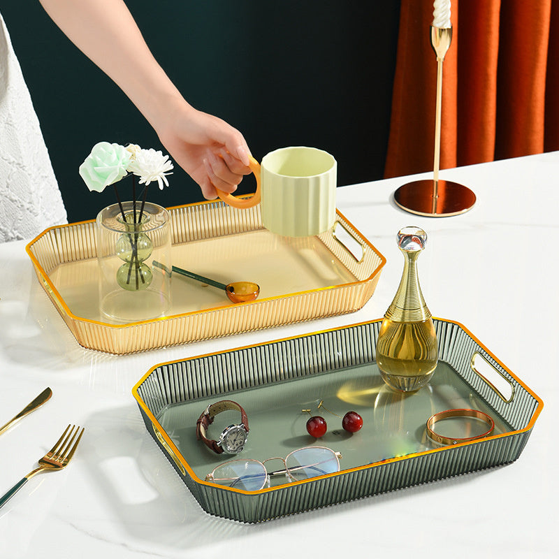 1pc Phnom Penh Tray Tea And Snack Tray Non-slip Fruit Tray