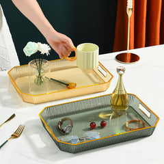 1pc Phnom Penh Tray Tea And Snack Tray Non-slip Fruit Tray
