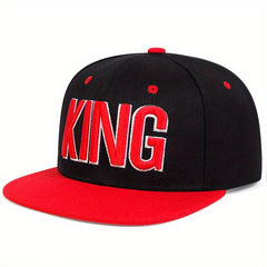 KING Embroidery Baseball Cap Hip Hop Snapback Cap