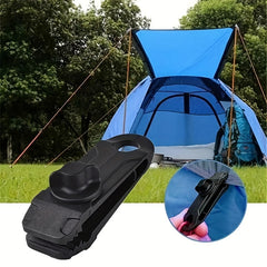 10PCS Awning Rope Clamps Tarpaulin Clip Tent Canopy Clip Buckle