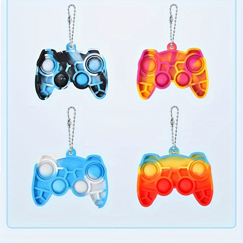 3pcs Mini Pop Fidget Keychain Party Favors Random