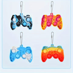 3pcs Mini Pop Fidget Keychain Party Favors Random
