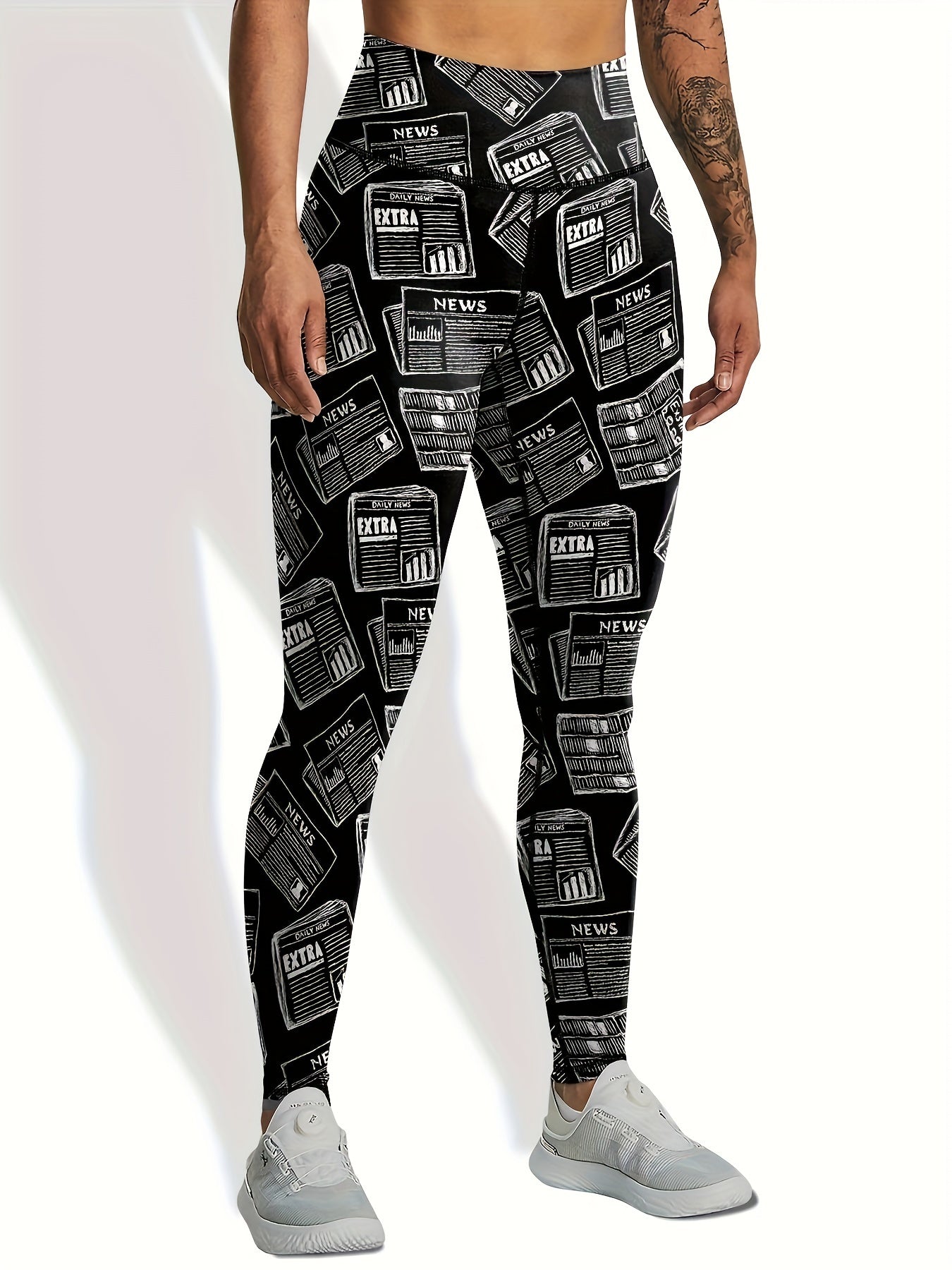 Slimming Yoga Pants High Waist Tummy Control Stretchy Leggings