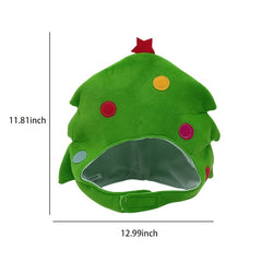 Shanghai Story Christmas Tree Hat Novelty Funny Crazy Christmas Hat