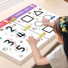 Kids' Handwriting & Drawing Skills Improvement Book