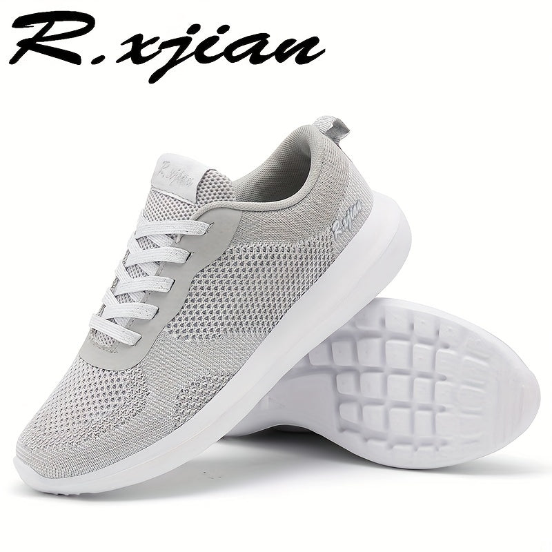 Women's Light Mesh Running Shoes Lace Up Outdoor Sport Shoes
