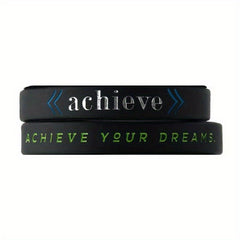 Motivational Silicone Bracelet Inspirational Quotes Wristband