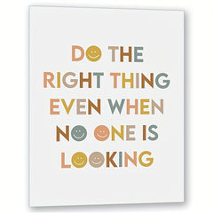 Be Kind & Do Right Thing 8x10 Boho Classroom Print