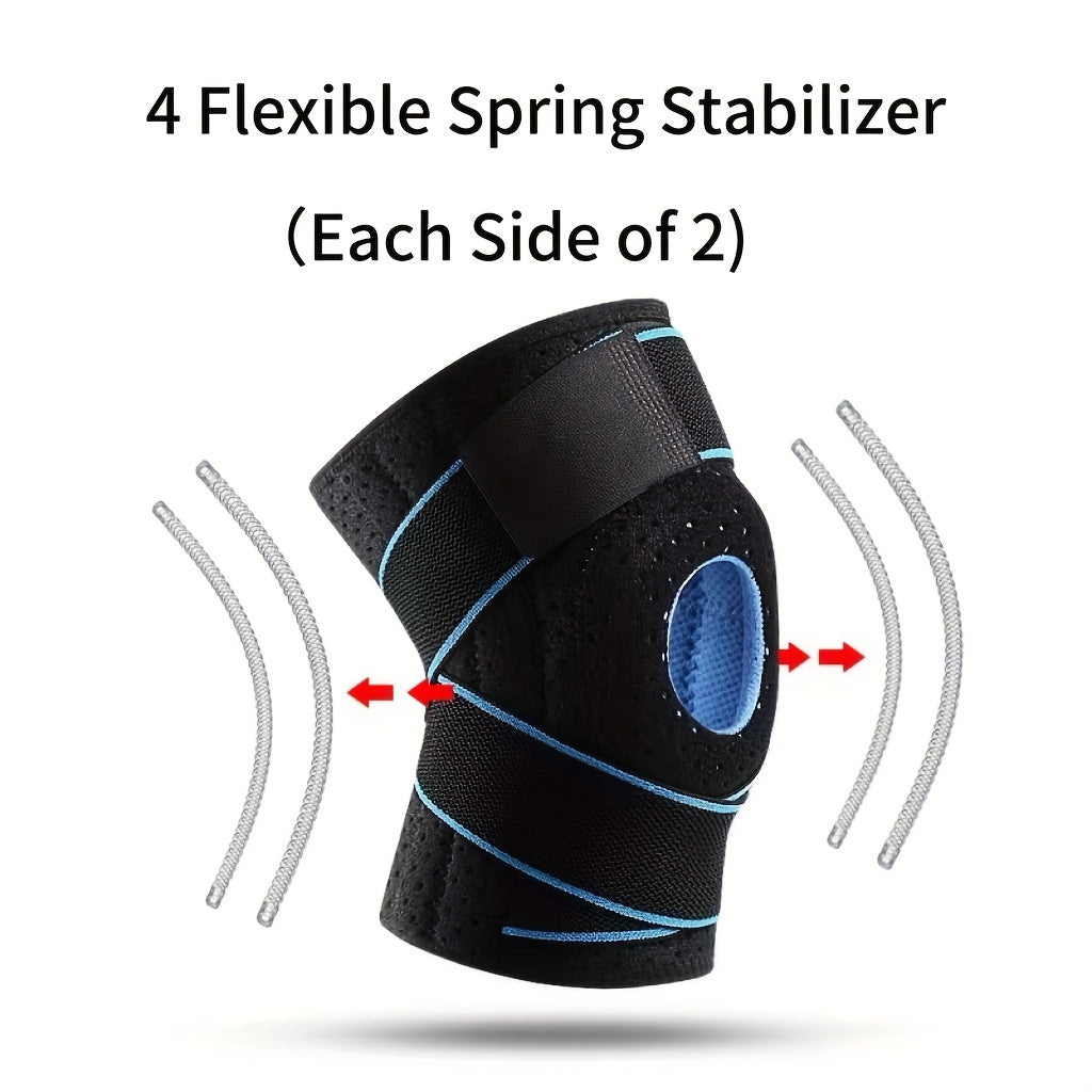 Adjustable Breathable Knee Pads with Gel Pad for Running