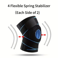 Adjustable Breathable Knee Pads with Gel Pad for Running