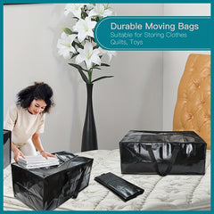 Reusable Grocery Bag Packing Organizer Heavy Duty Zipper Bag