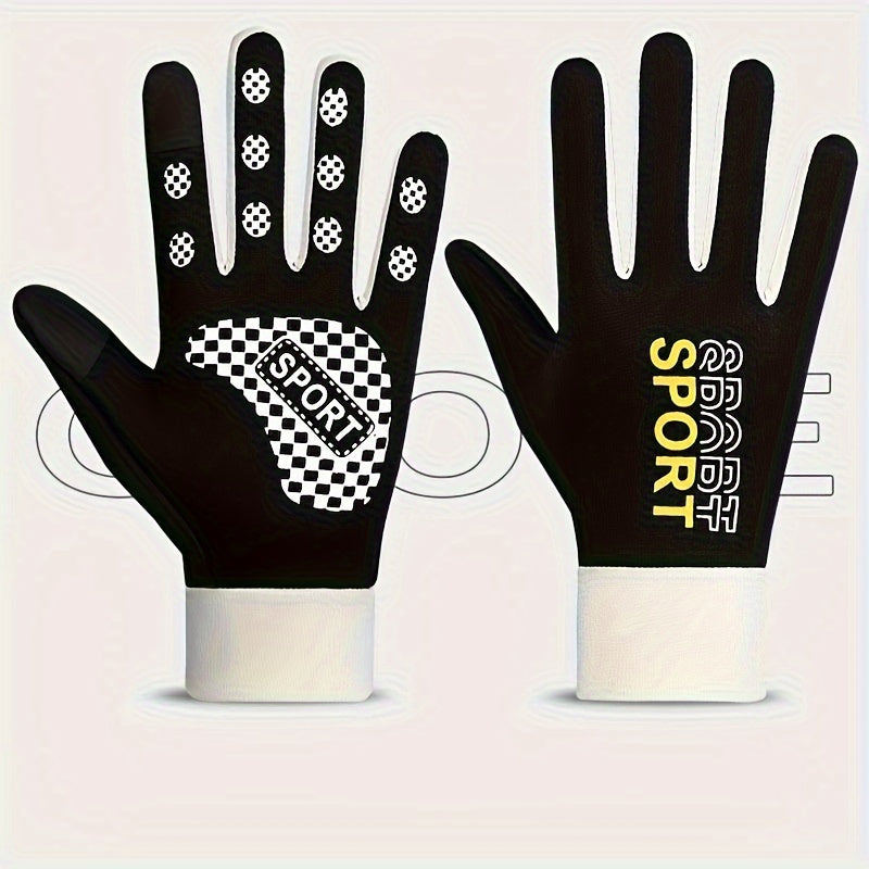 Velvet Touch Screen Windproof Coldproof Gloves for Men and Women