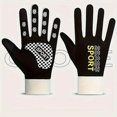 Velvet Touch Screen Windproof Coldproof Gloves for Men and Women