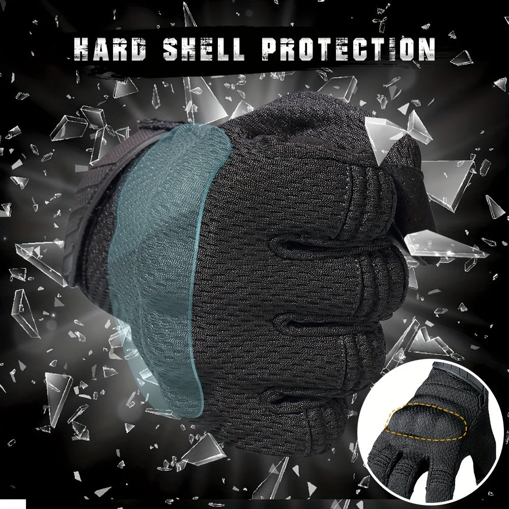 Touch Screen Full Finger Gloves for Outdoor Activities
