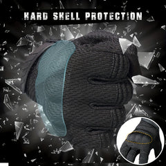 Touch Screen Full Finger Gloves for Outdoor Activities