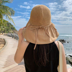 UPF 50 Sun Hat Wide Brim Mesh Sun Visor Women Beach Hats
