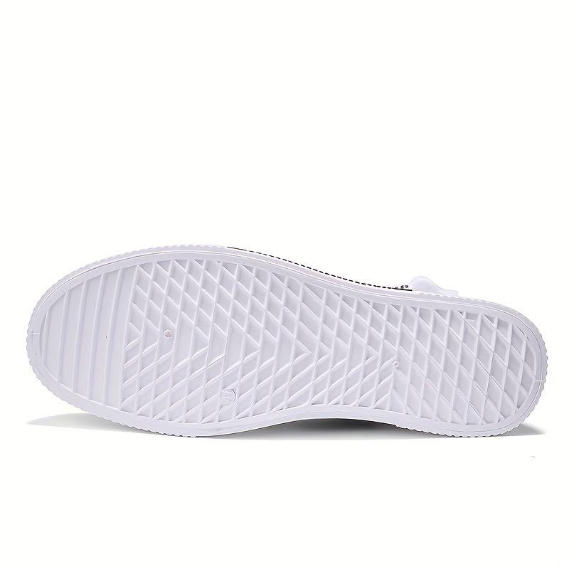 Men's High Top Skate Shoes Lace up Sneakers