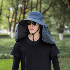 Men's Sunshade Hat Quick Drying Neck Protection Outdoor Activities