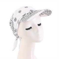 Paisley Print Head Scarf Hat Outdoor Bandana Cap Cycling Sun Hat