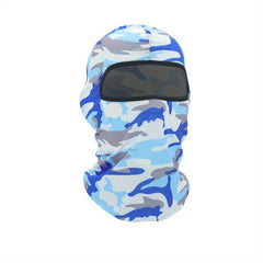Windproof Camo Cycling Mask Lightweight Hat