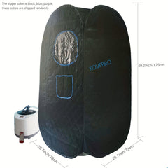 Portable Steam Sauna Personal Home Spa Room Steamer Sweat Tent Pop Up
