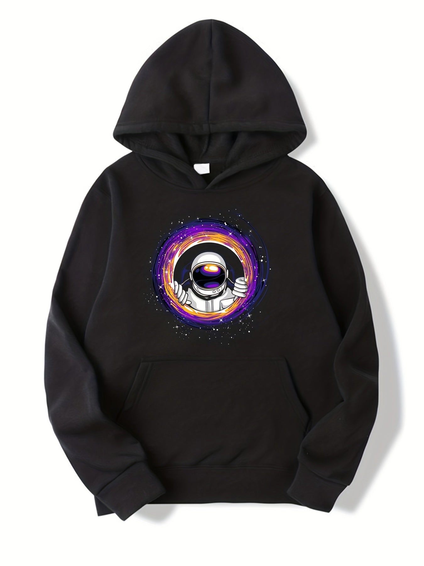 Astronaut Print Boys Hooded Sweatshirt