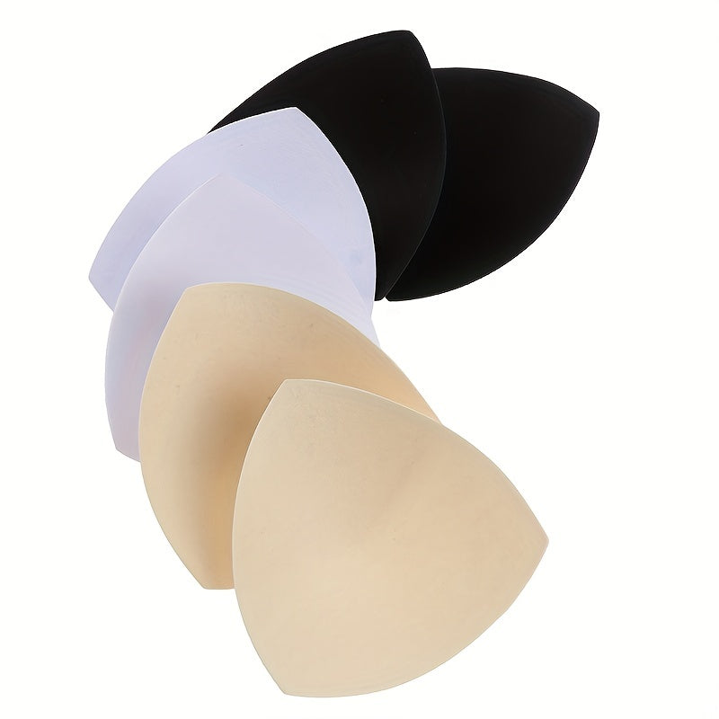 Triangle Bra Insert Pads Anti-Convex Sponge Chest Enhancer Women's Lingerie