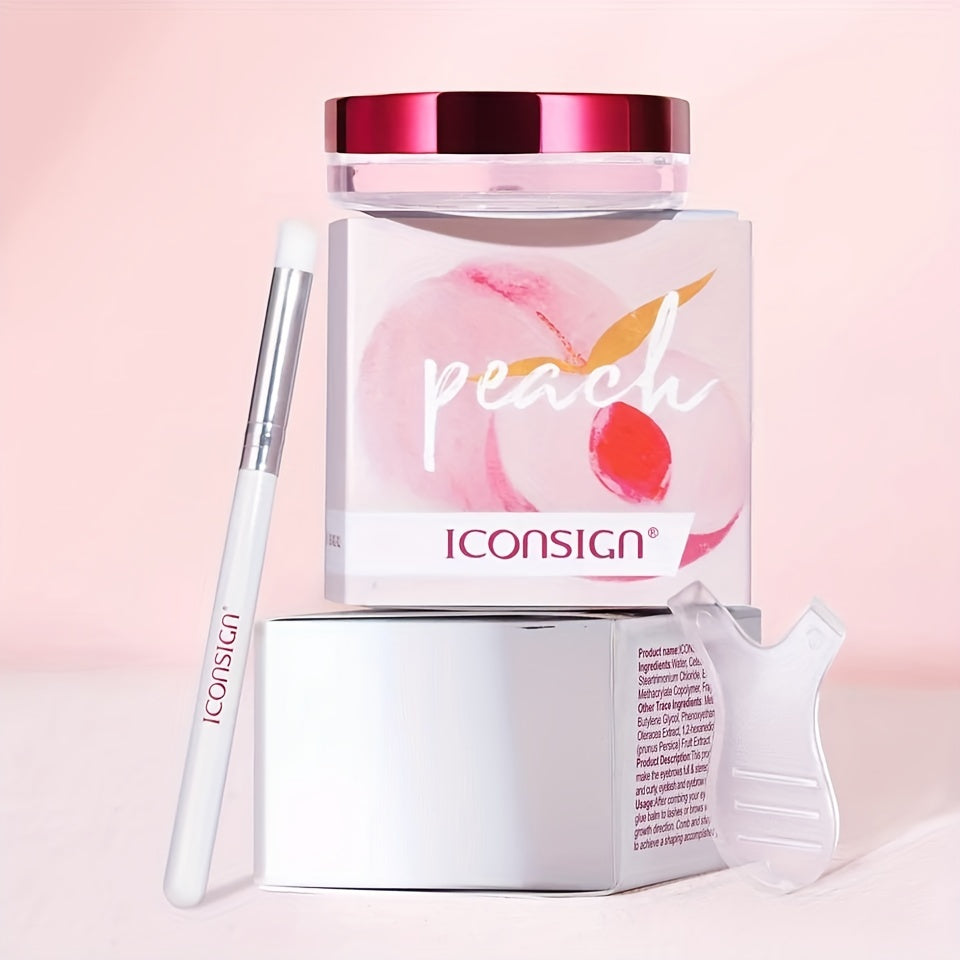 Lash Lift Glue Balm Honey Peach Flavored for Lash Perm Kit