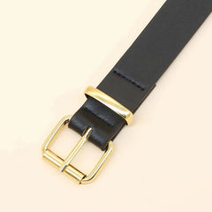 Skinny Buckle Belt Leather PU Casual Weekend Commute