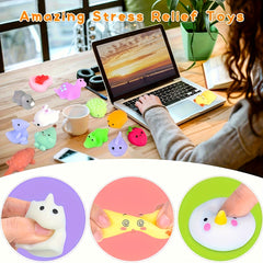16pcs Compressed Toy Set TPU Carrot Relax Toys Party Favors Classroom Priz