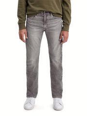Slim Fit Distressed Stretch Denim Jeans Mens Casual Street Style